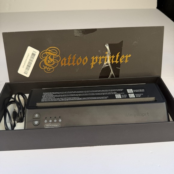 Meiyunprt Other - Meiyunprt Tattoo Printer Thermal Copier MHT-P8008 Bluetooth USB Black Portable